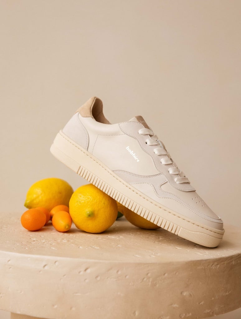 Sneakers : Scott - Off-White & Moon Sand