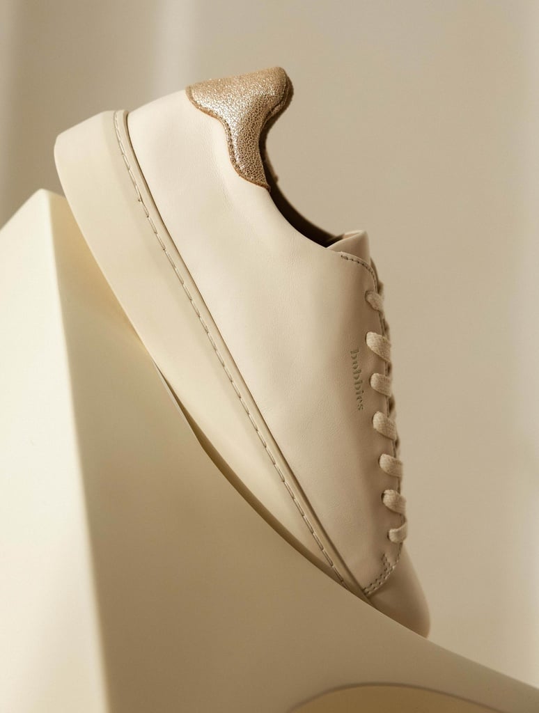 Zapatillas : Sanna - Crème & Champagne Irisé