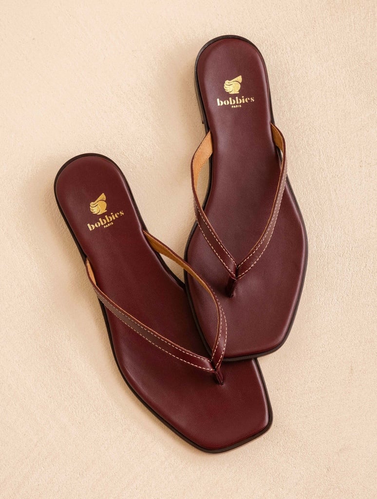 Sandalias Planas : Sol - Garnet