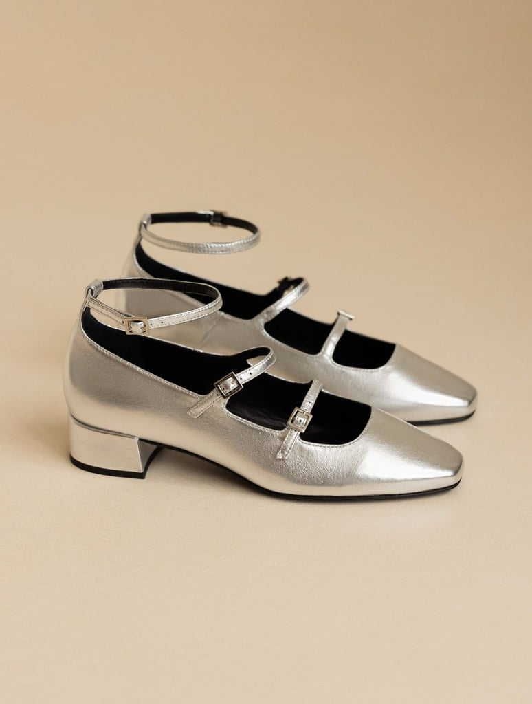 Pumps & Mary Janes : Suzie - Silver