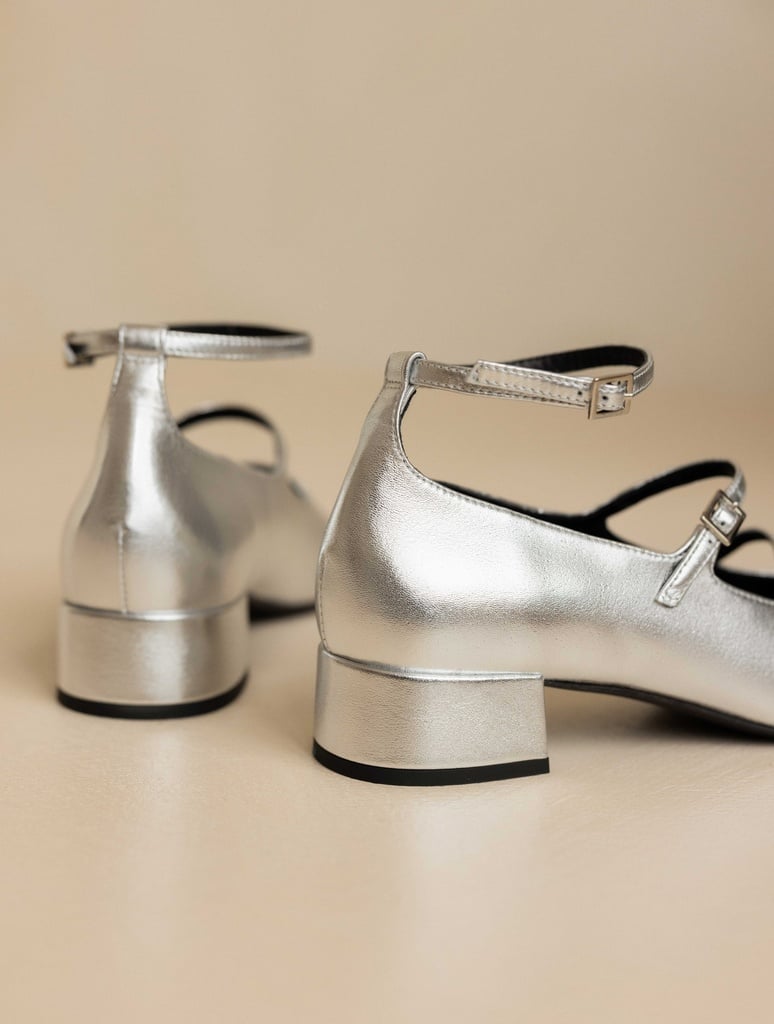 Pumps & Mary Janes : Suzie - Silver