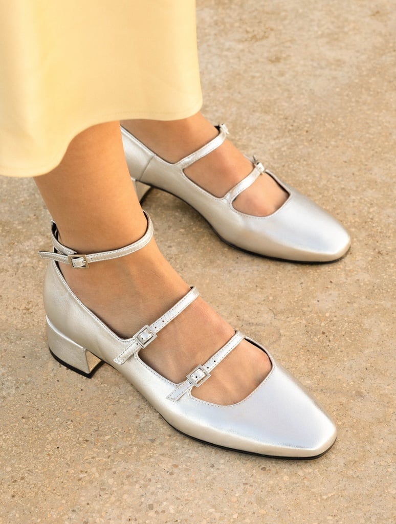 Pumps & Mary Janes : Suzie - Silver