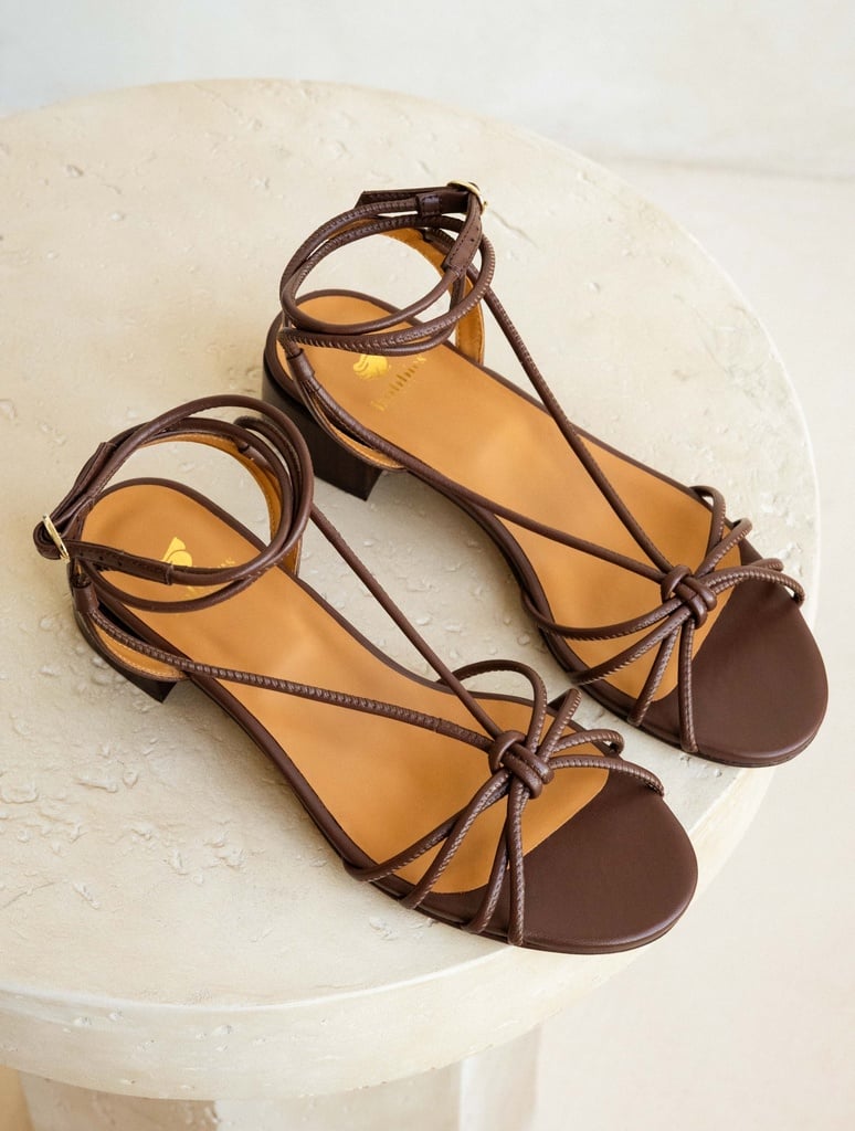 Heeled Sandals : Tara - Chocolate