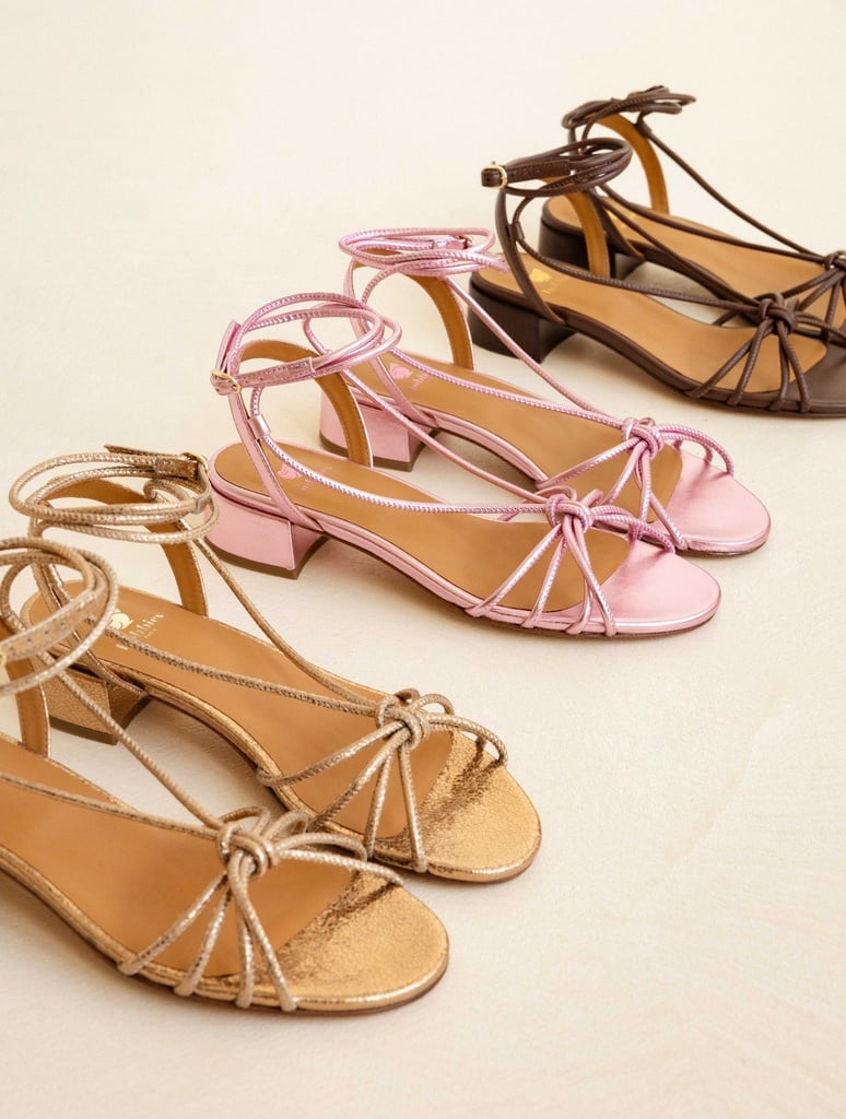 Heeled Sandals : Tara - Cosmic Pink