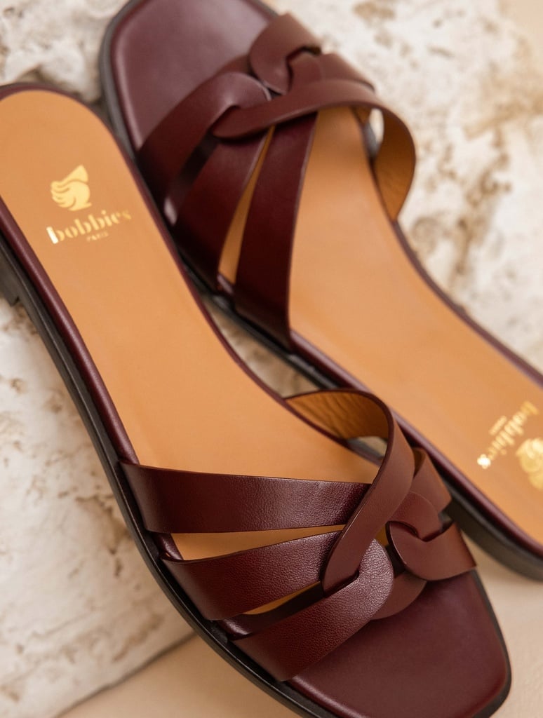 Sandalias Planas : Thaïs - Garnet