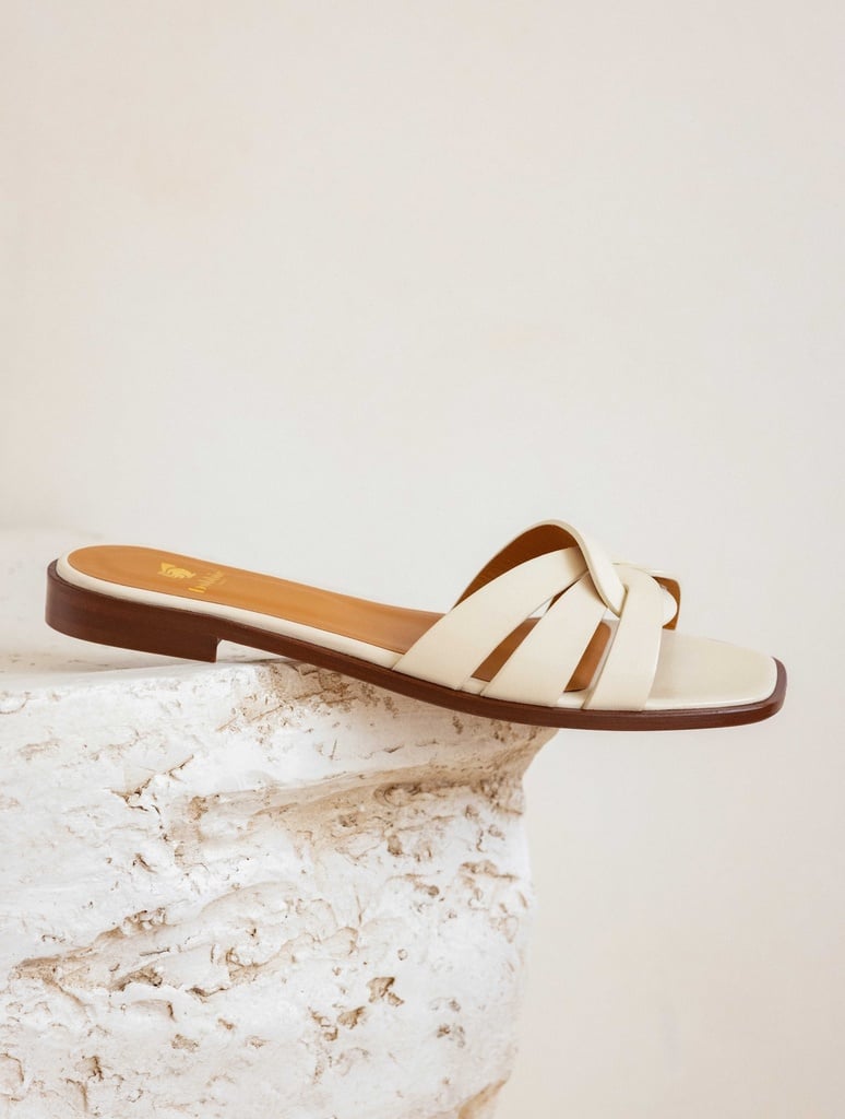 Flat Sandals : Thaïs - Milk