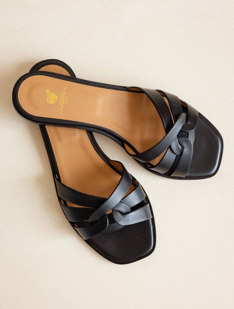 Flat Sandals : Thaïs - Passion Black
