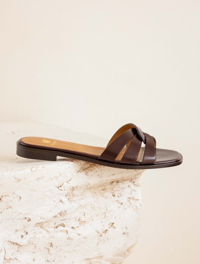 Flat Sandals : Thaïs - Irish Coffee