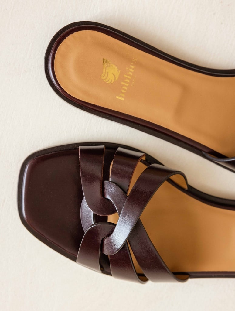 Flat Sandals : Thaïs - Irish Coffee