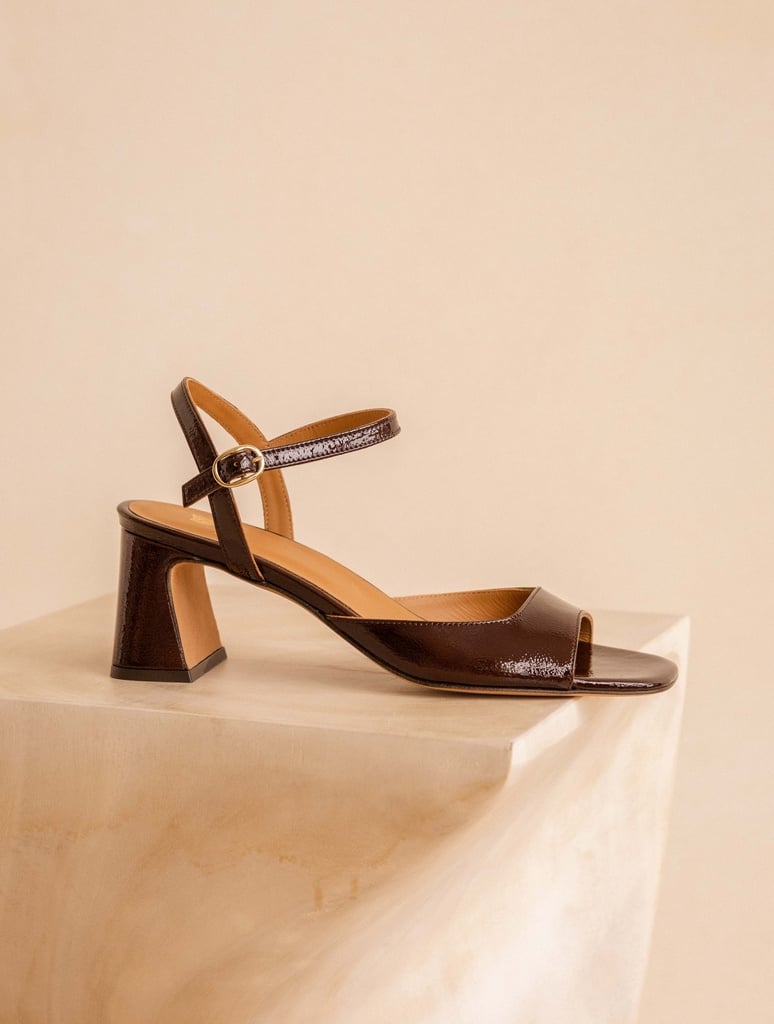 Heeled Sandals : Vahina - Ganache