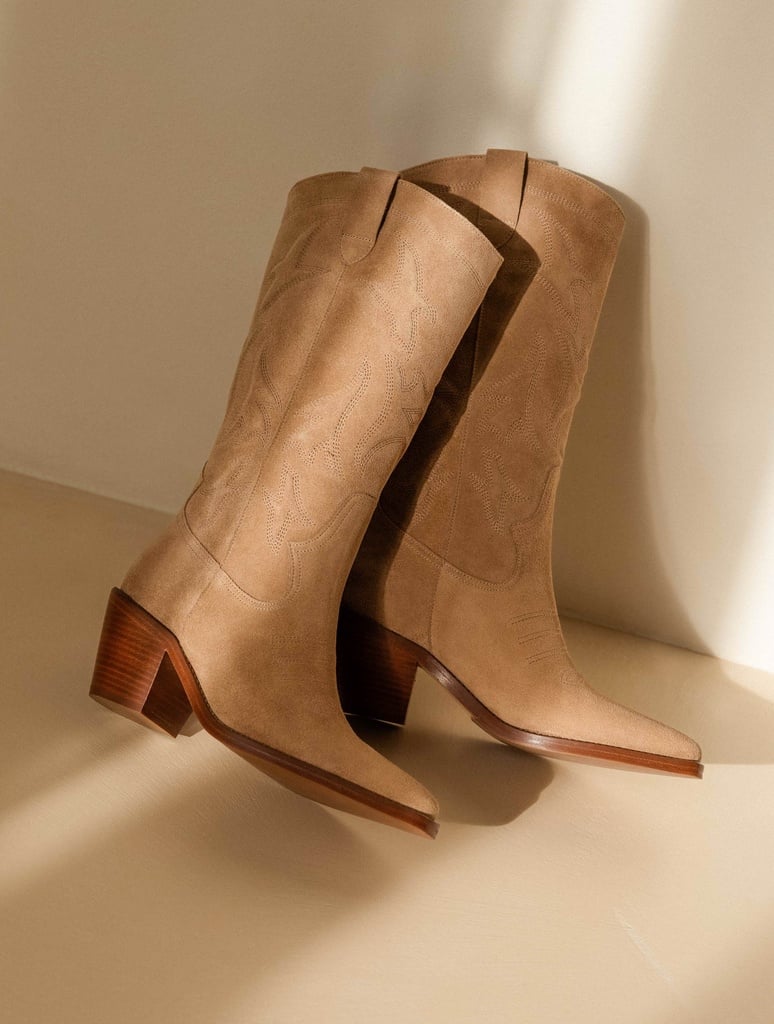 Knee High Boots : Vick - Antelope