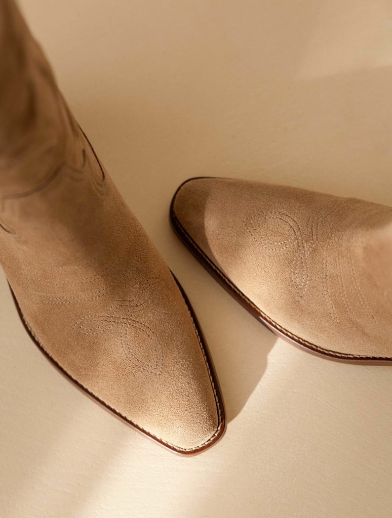 Knee High Boots : Vick - Antelope