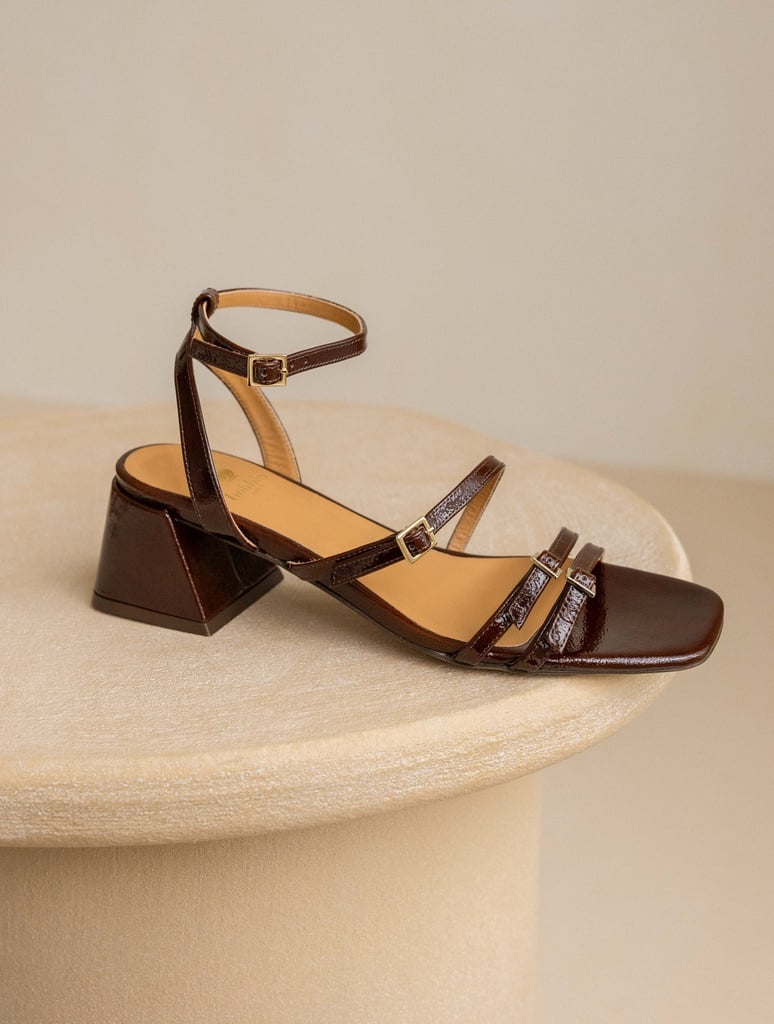 Sandales à Talons : Vivy - Ganache