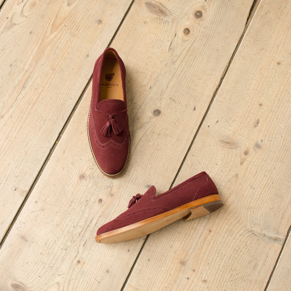 Mocassins : Le galant - Cabernet