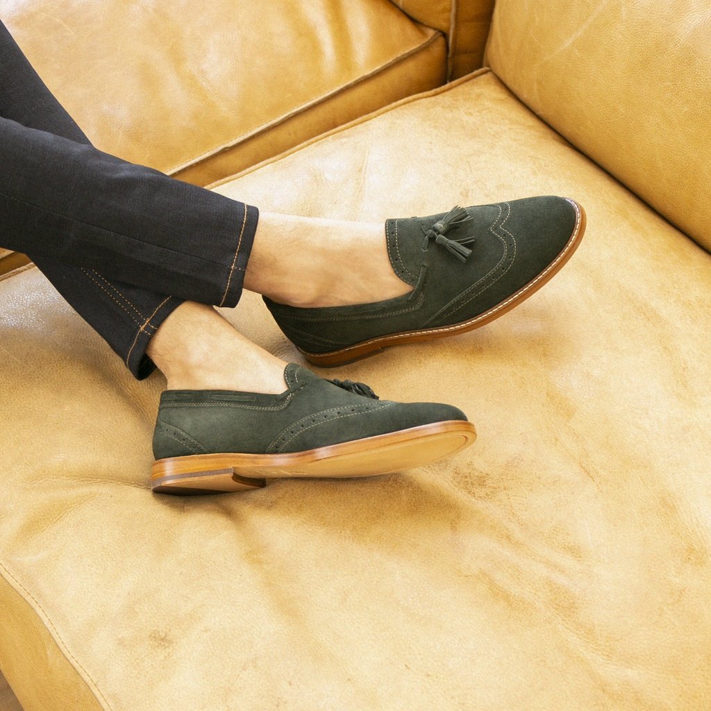 Loafers : Le Galant - Empire Green