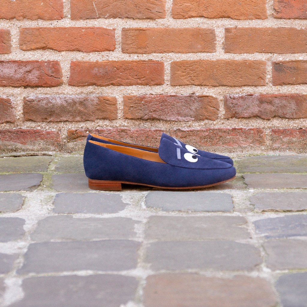Mocasines y Derbies : L'Affolée - Navy Blue