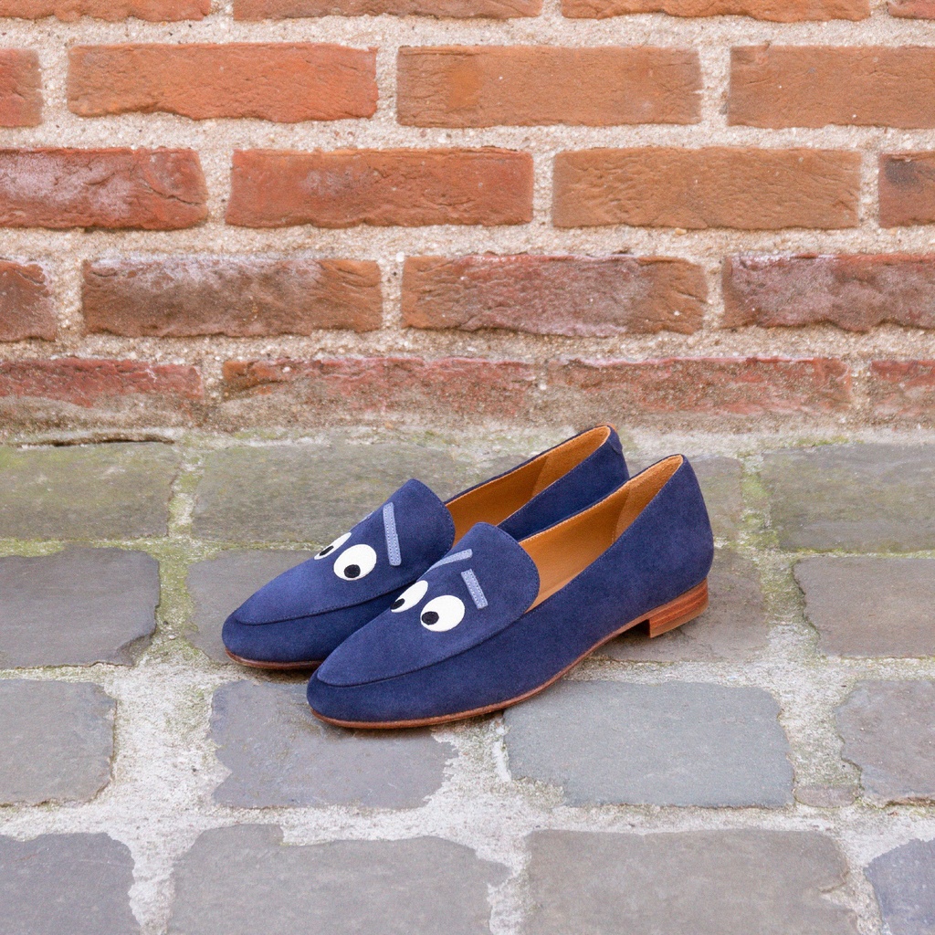 Mocasines y Derbies : L'Affolée - Navy Blue