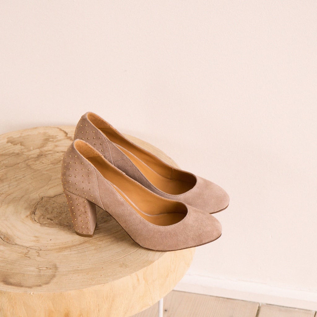 Sandalen mit Absatz : L'Intrigante - Champagne