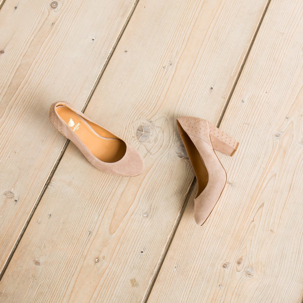 Sandales à Talons : L'Intrigante - Champagne