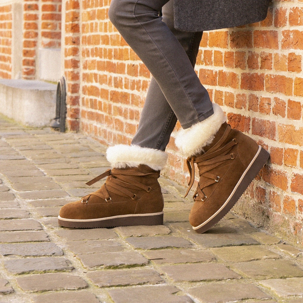 Botas Planas : L'Inuit - Havana Brown