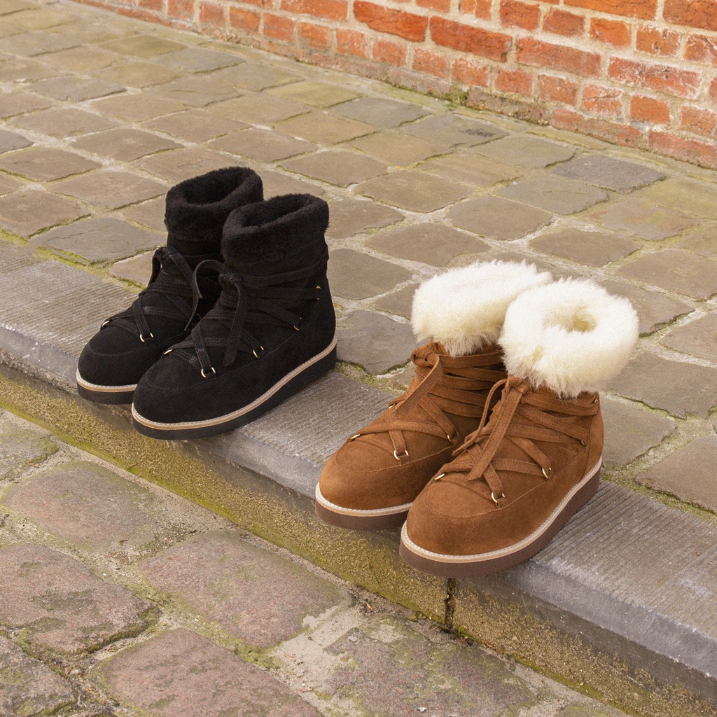 Botas Planas : L'Inuit - Havana Brown