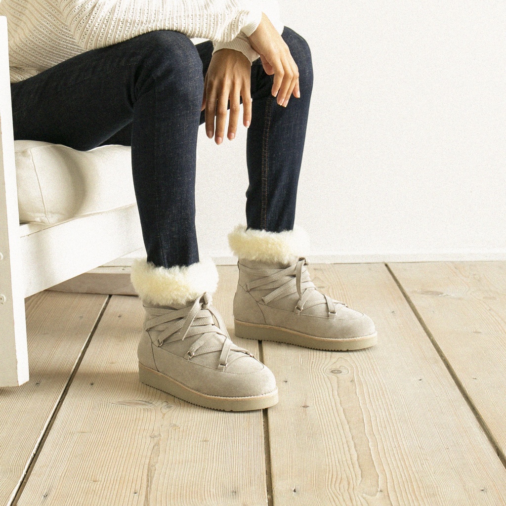 Botas Planas : L'Inuit - Cloud Grey