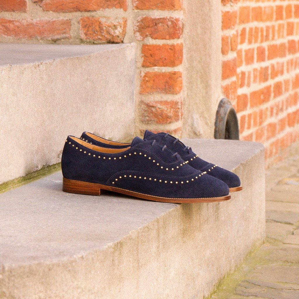 Mocassins & Derbies : La Pointilleuse - Navy Blue