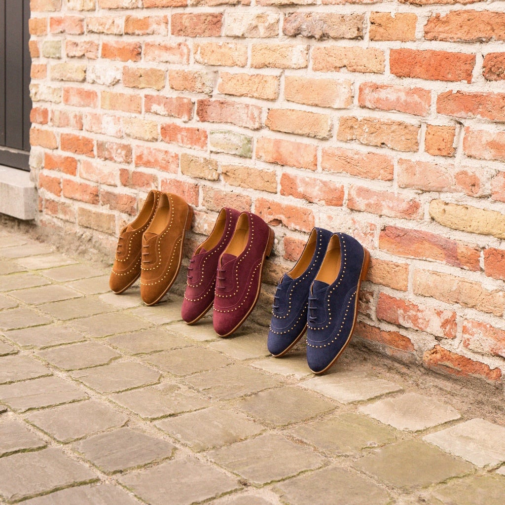 Mocassins & Derbies : La Pointilleuse - Navy Blue