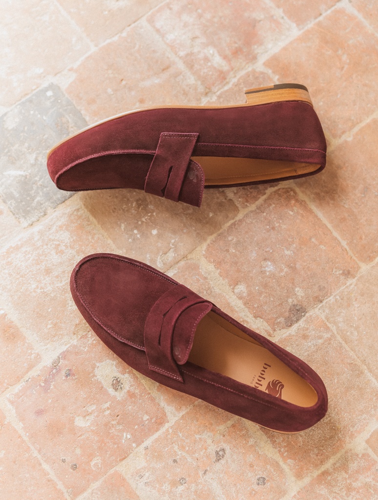 Mocasines : Le Courtois - Intense Burgundy