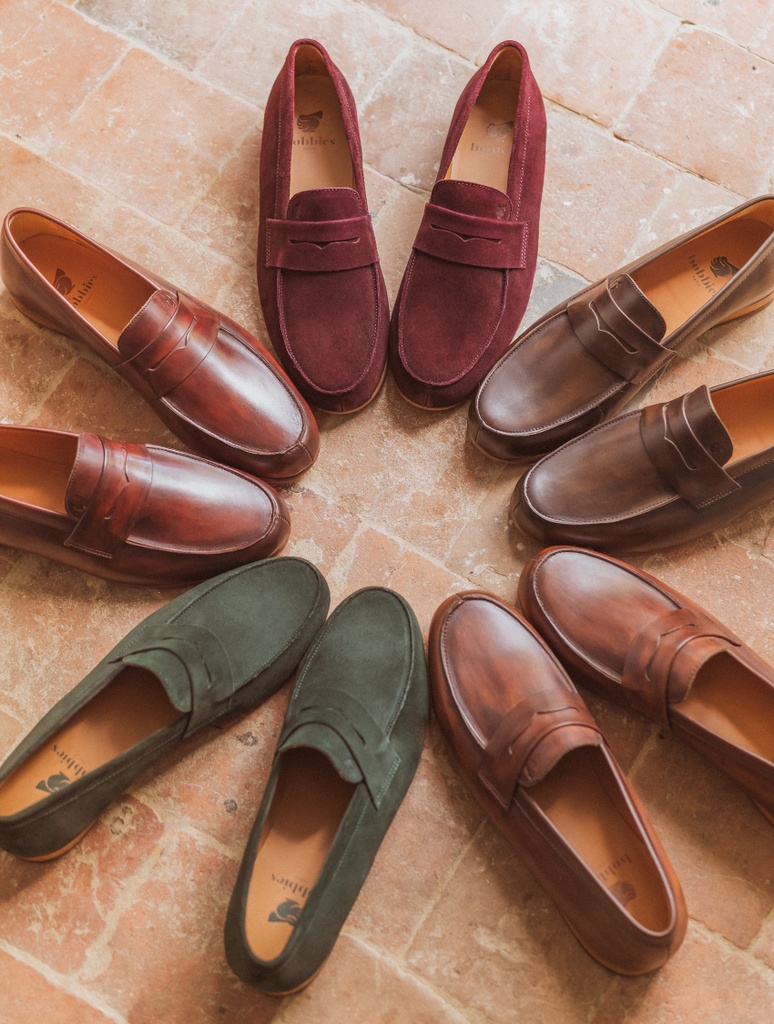 Mocasines : Le Courtois - Intense Burgundy