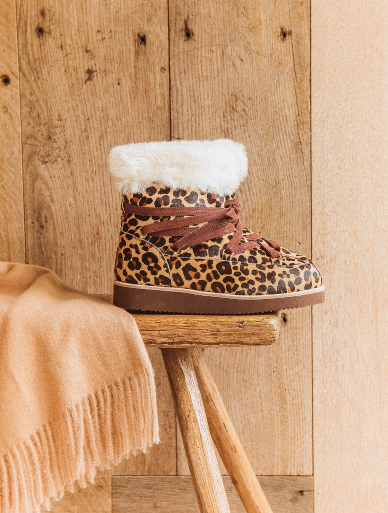 Botas Planas : L'Inuit - Leopard