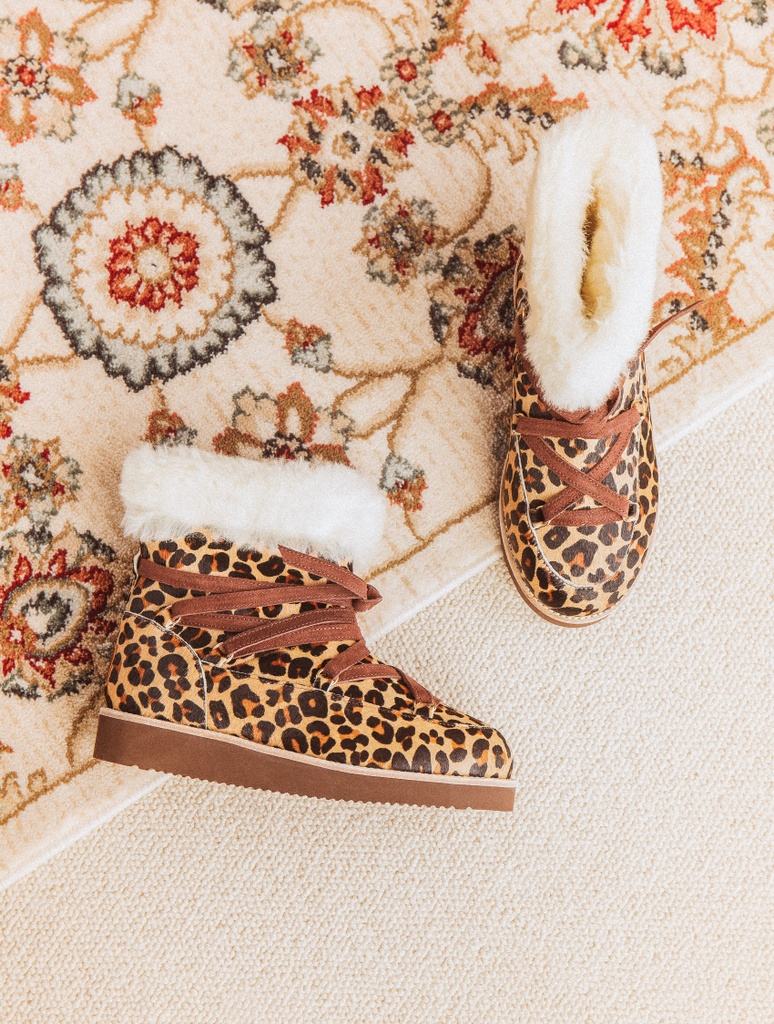 Botas Planas : L'Inuit - Leopard