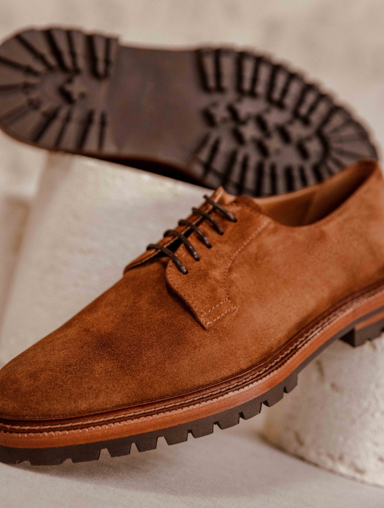 Derbies & Oxfords : Gaspard - Tabac