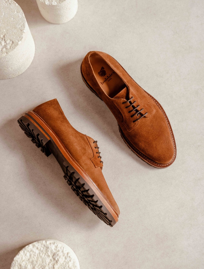 Derbies & Oxfords : Gaspard - Tabac