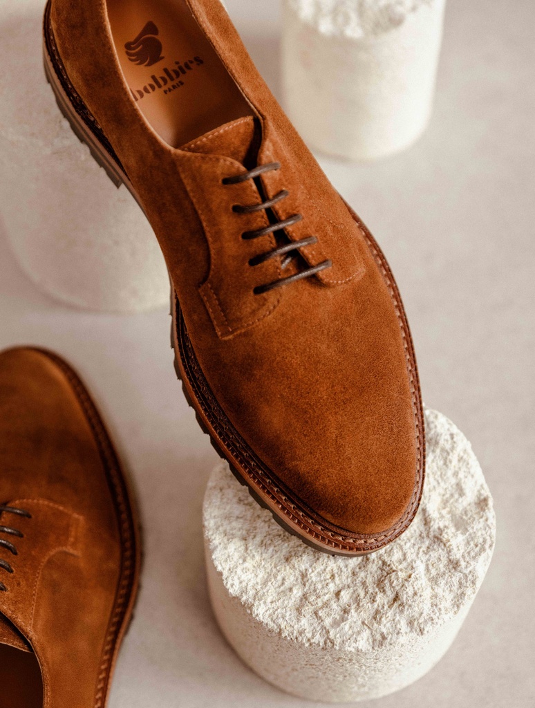 Derbies & Oxfords : Gaspard - Tabac