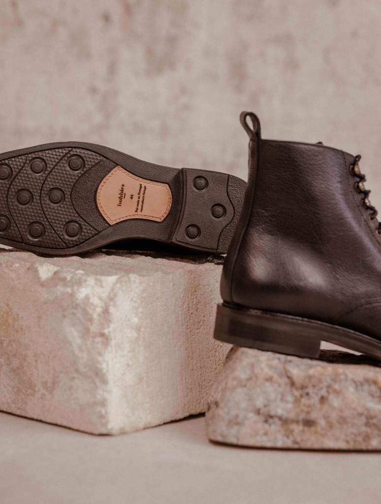 Men Boots : Harper - Caviar