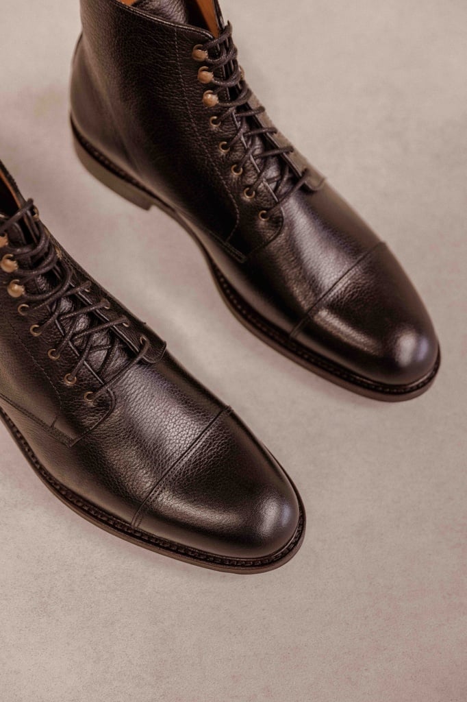 Men Boots : Harper - Caviar