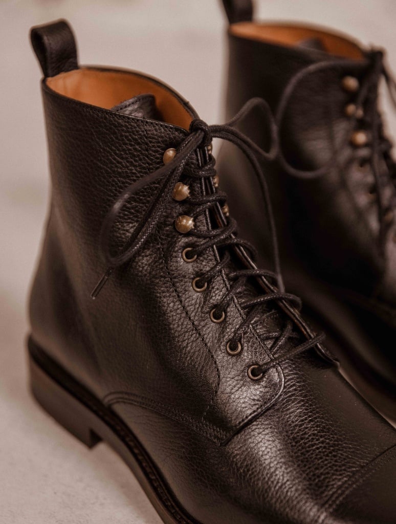 Men Boots : Harper - Caviar