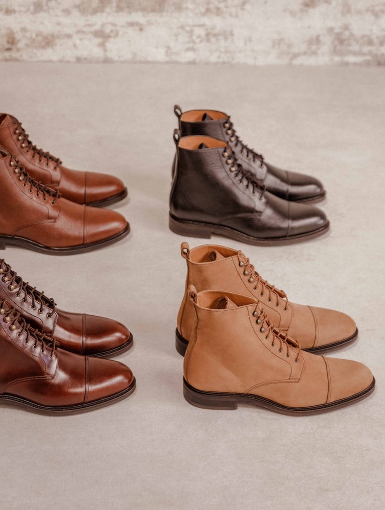 Men Boots : Harper - Caviar