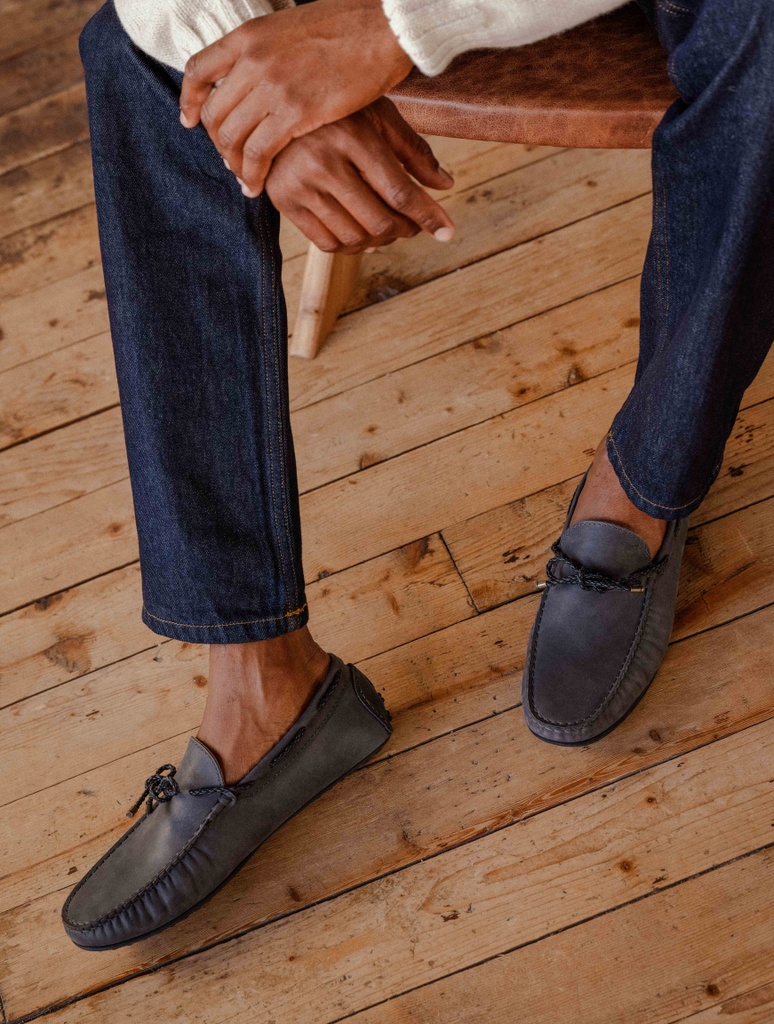 Loafers : Lloyd - Bleu Pétrole