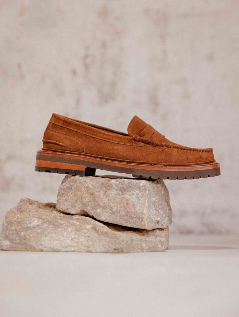 Mokassins : Peyton - Tabac