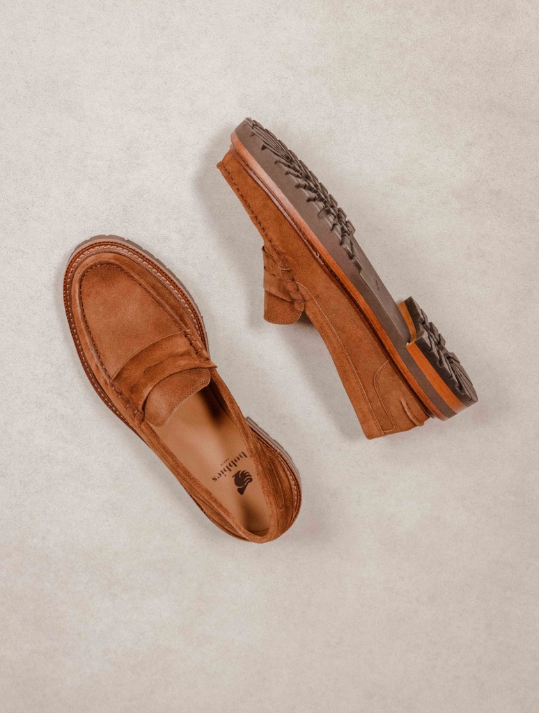 Mokassins : Peyton - Tabac