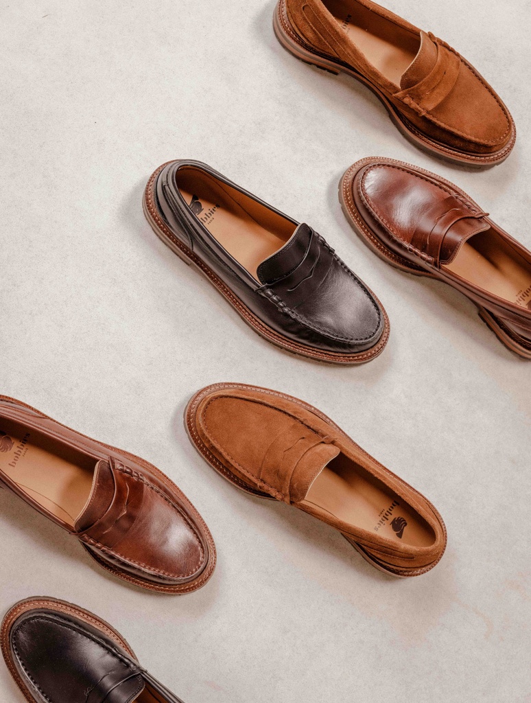 Mokassins : Peyton - Tabac