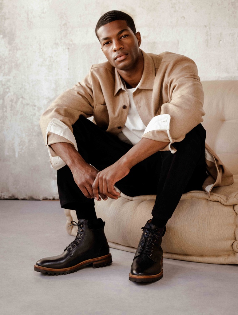 Boots : Randall - Caviar