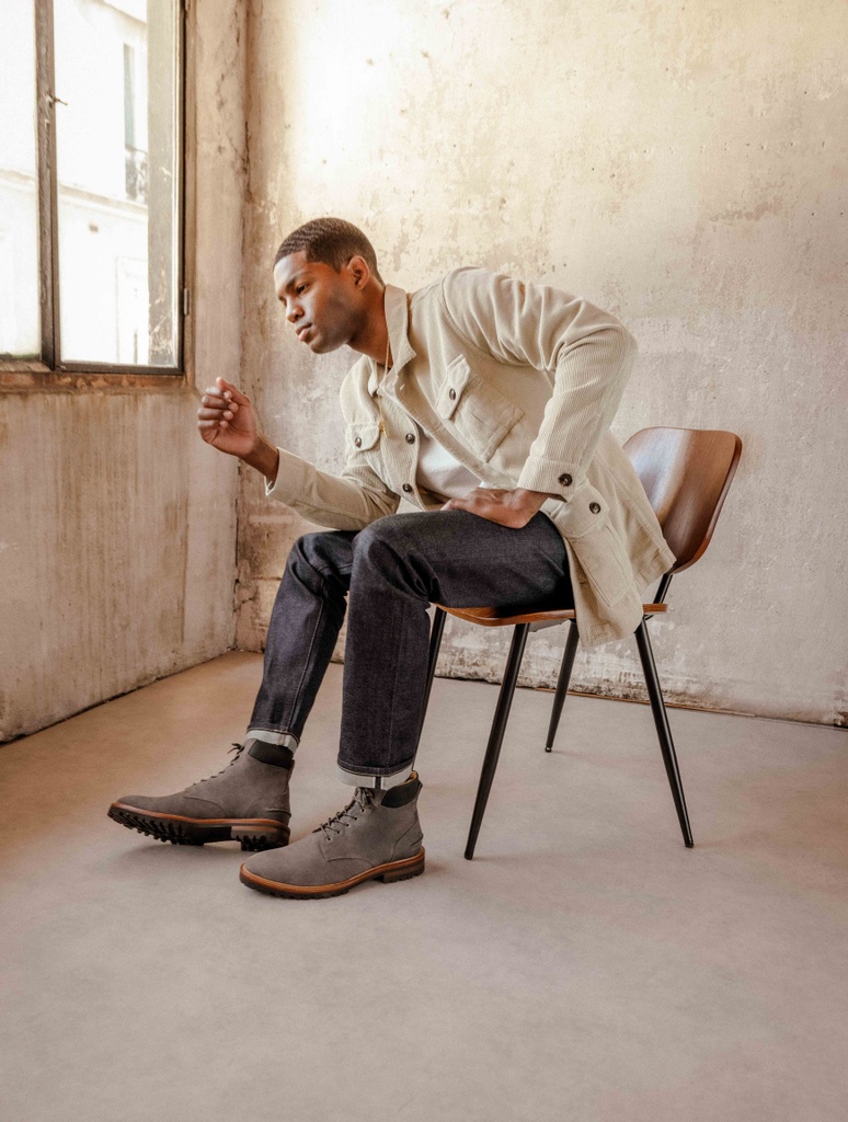 Boots : Randall - Gris Cendré