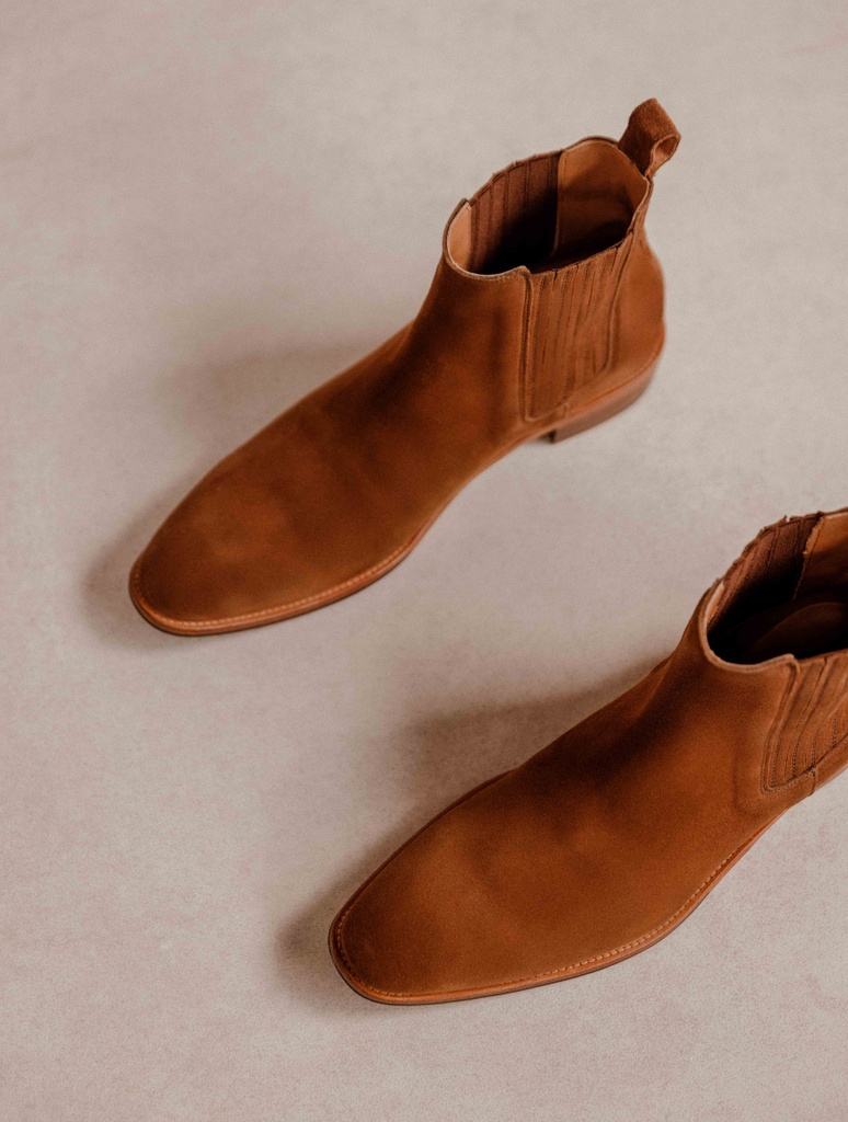 Boots : Russell - Tabac