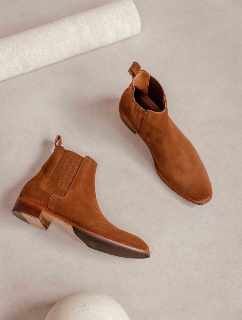 Boots : Russell - Tabac