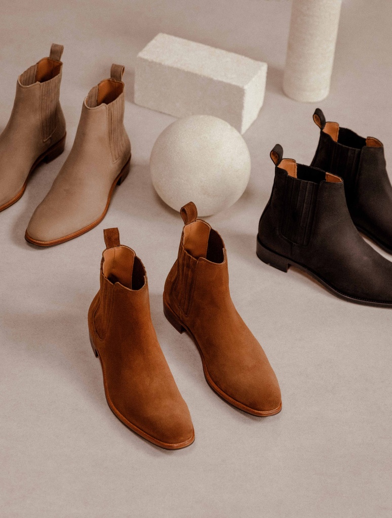 Boots : Russell - Tabac