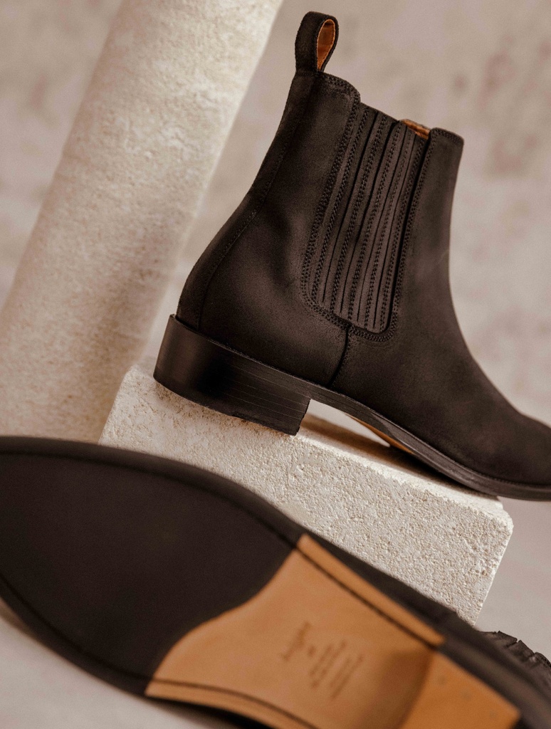 Boots : Russell - Noir Vésuve