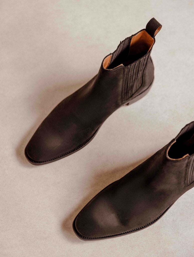 Boots : Russell - Noir Vésuve